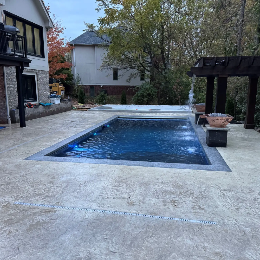 Marc's Pool Deck (Side View)